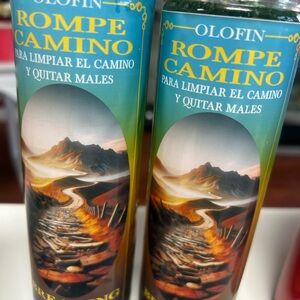 Olofin Rompe Camino Candle preparada